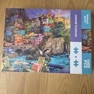 1000 Piece Jigsaw Puzzle Coastal Town